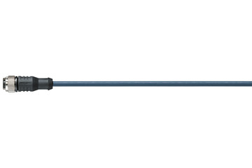 Соединительный специальный кабель для использования в гибких кабель-каналах, прямой, M12 x 1, CF.INI CF9