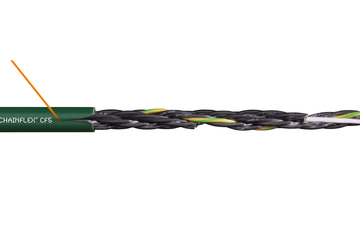 Специальный контрольный кабель CF5 для использования в гибких кабель-каналах