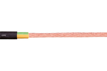 Специальный кабель электродвигателя CFPE для использования в гибких кабель-каналах