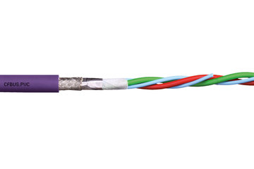Специальная кабельная шина для использования в гибких кабель-каналах CFBUS, ПВХ