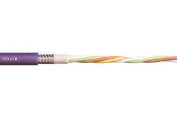 Шина специального кабеля CF11.LC.D для использования в гибких кабель-каналах