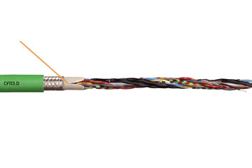 Специальный кабель измерительной системы CF113.D для использования в гибких кабель-каналах
