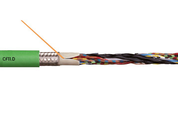 Специальный кабель измерительной системы CF11.D для использования в гибких кабель-каналах