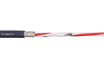 Шина специального кабеля CFROBOT8 для использования в гибких кабель-каналах