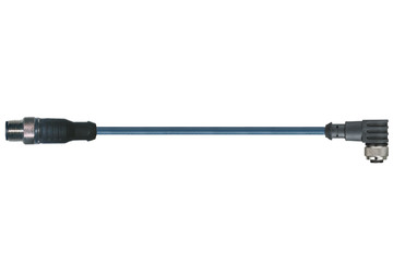 Промежуточный специальный кабель для использования в гибких кабель-каналах, угловой, M12 x 1, CF.INI CF9