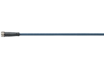 Соединительный специальный кабель для использования в гибких кабель-каналах, прямой, M8 x 1, CF.INI CF9