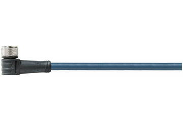 Соединительный специальный кабель для использования в гибких кабель-каналах, угловой, M8 x 1, CF.INI CF9