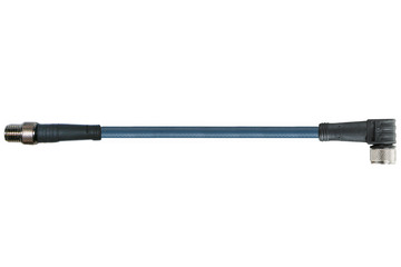 Промежуточный специальный кабель для использования в гибких кабель-каналах, угловой, M8 x 1, CF.INI CF9