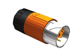 Разъем Springtec, серия 915, силовое муфтовое соединение