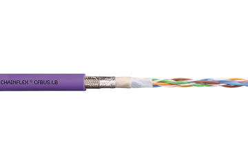 Специальная кабельная шина CFBUS.LB для использования в гибких кабель-каналах