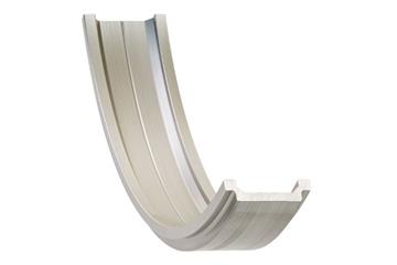 Двойной рельс drylin® W, WSB, квадратная кромка, выпуклый