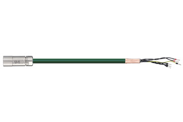 Сервокабель readycable® аналогичный Berger Lahr VW3M5101Rxxx, базовый кабель PVC (ПВХ) 7,5 x d