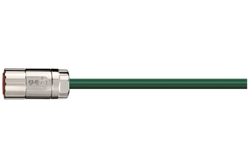 Кабель электродвигателя readycable® аналогичный Danaher Motion 102806 (15 м), базовый кабель TPE 7,5 x d, без галогенов
