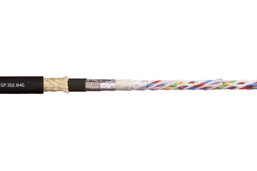 Шина специального кабеля PUR для использования в гибких кабель-каналах для подвешивания CFSPECIAL.182