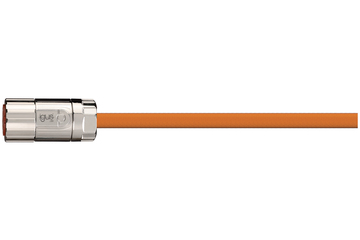 Кабель электродвигателя readycable® аналогичный Danaher Motion 102808 (25 м), базовый кабель PVC (ПВХ) 7,5 x d