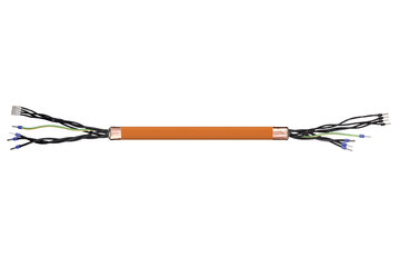 Кабель кодового датчика readycable® аналогичный Elau E-MO-087, базовый кабель PVC (ПВХ) 15 x d
