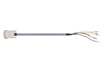 Кабель кодового датчика readycable® аналогичный Festo KES-MC-1-SUB-9-xxx, базовый кабель PUR 10 x d
