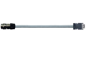 Кабель кодового датчика readycable® аналогичный Mitsubishi Electric MR-J3ENSCBL-xxx-H, базовый кабель PVC (ПВХ) 7,5 x d