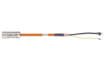 Силовой кабель readycable® аналогичный NUM AGOFRU018LMxxx (удл.), базовый кабель PVC (ПВХ) 15 x d
