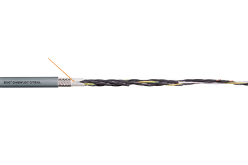 Специальный контрольный кабель CF78.UL для использования в гибких кабель-каналах
