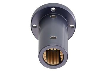 Фланцевый подшипник drylin® Q, круглый фланец, сдвоенный