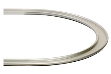 Двойной рельс drylin® W, WSB, круглая кромка, полукруг