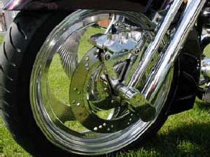 Передняя вилка мотоцикла