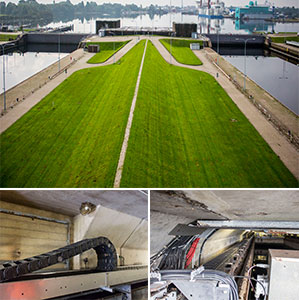 Морской шлюз, Вильгельмсхафен, Германия