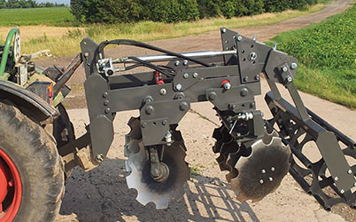 Application disc harrow