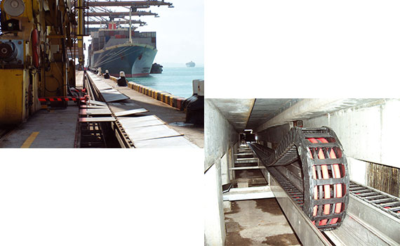 Судовое разгрузочное устройство