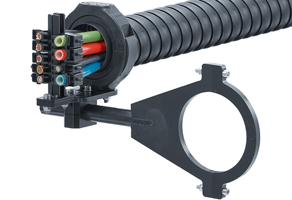 Clamps for attachment to axis 6