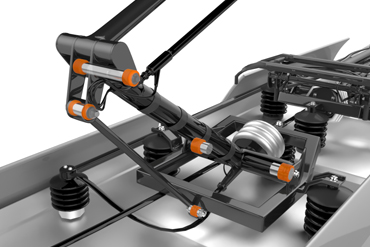 Применение для внешнего оснащения - пантографный токоприемник, электрический коллектор