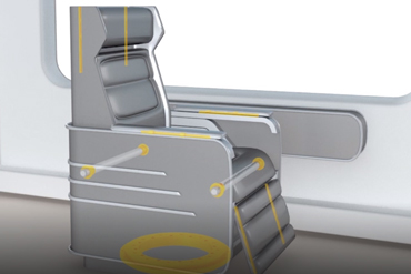 Применение для внутреннего оснащения - сиденье
