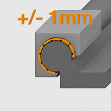 Высокая гибкость — вы определяете длину и ширину