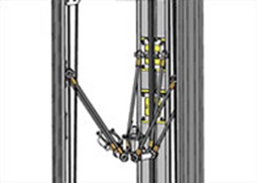 Вертикальная направляющая в принтере Delta Tower