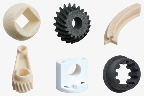 Напечатанные на 3D-принтере компоненты