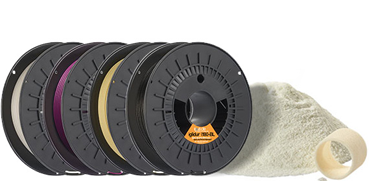 Трибоволокна и порошок для лазерного спекания