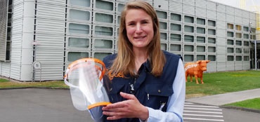 Защитные экраны для лица из Кельна