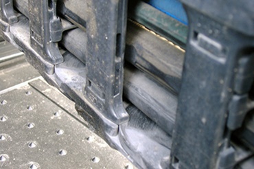 Изношенные шланги в системе энергоснабжения