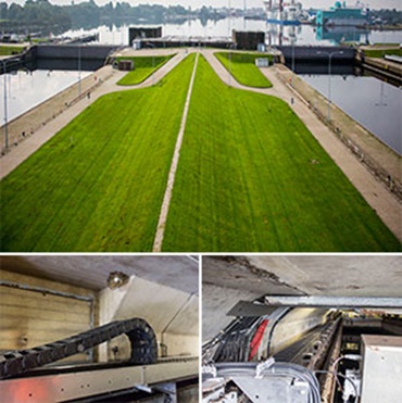 Морской шлюз, Вильгельмсхафен, Германия