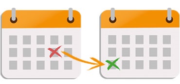 Перенести дату поставки на более поздний срок