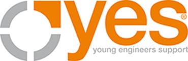 логотип young engineers support - yes (Поддержка молодых инженеров)