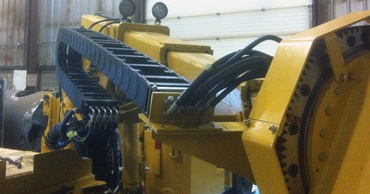 Рабочая платформа при прокладке туннелей