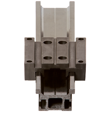 Карбоновый рельсовый профиль drylin® W и каретка из полимера