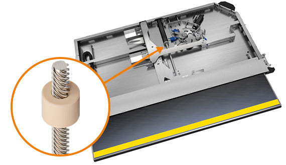 Технология ходовых винтов для железной дороги