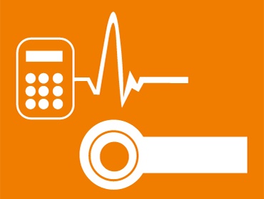 Service life calculation for igubal spherical bearings