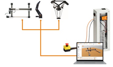 Автоматическая система igus для управления роботом