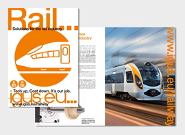 Промышленный буклет: решения для железнодорожной отрасли