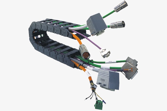 readychain с различными типами кабелей chainflex